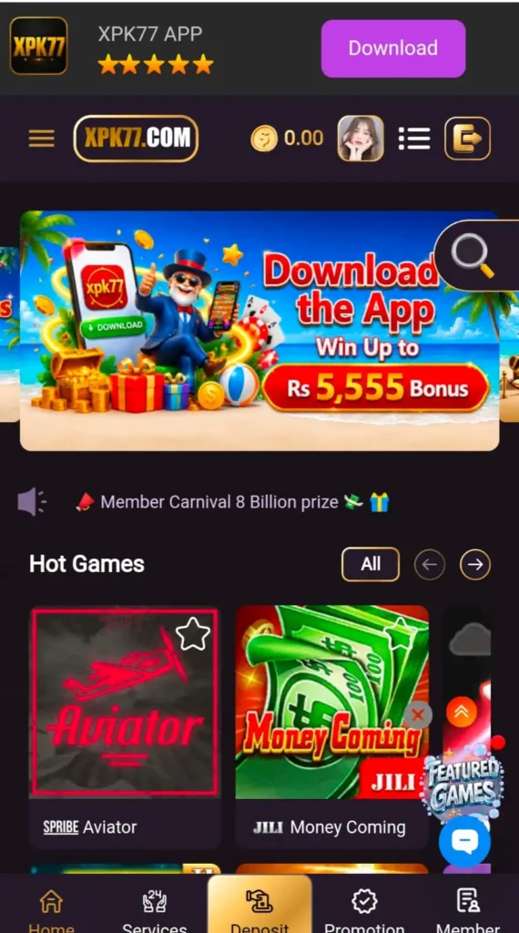 xpk77 game
