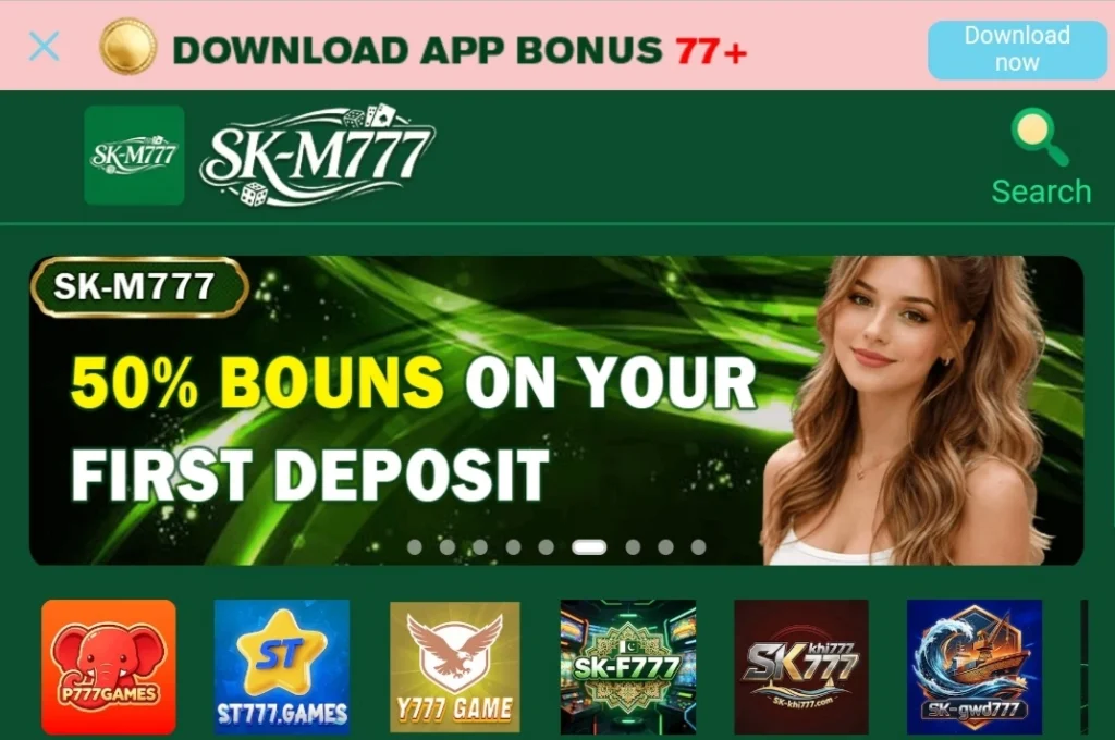 sk m777 game